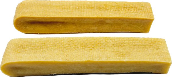 Show full view: The Treat Shack 6 to 7-in Himalayan Yak Cheese Dog Chew Treats, Jumbo, 8-oz bag slide 1 of 11