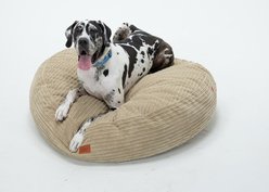 Cordaroys Forever Terry Corduroy Dog Bed, Khaki, 50-in