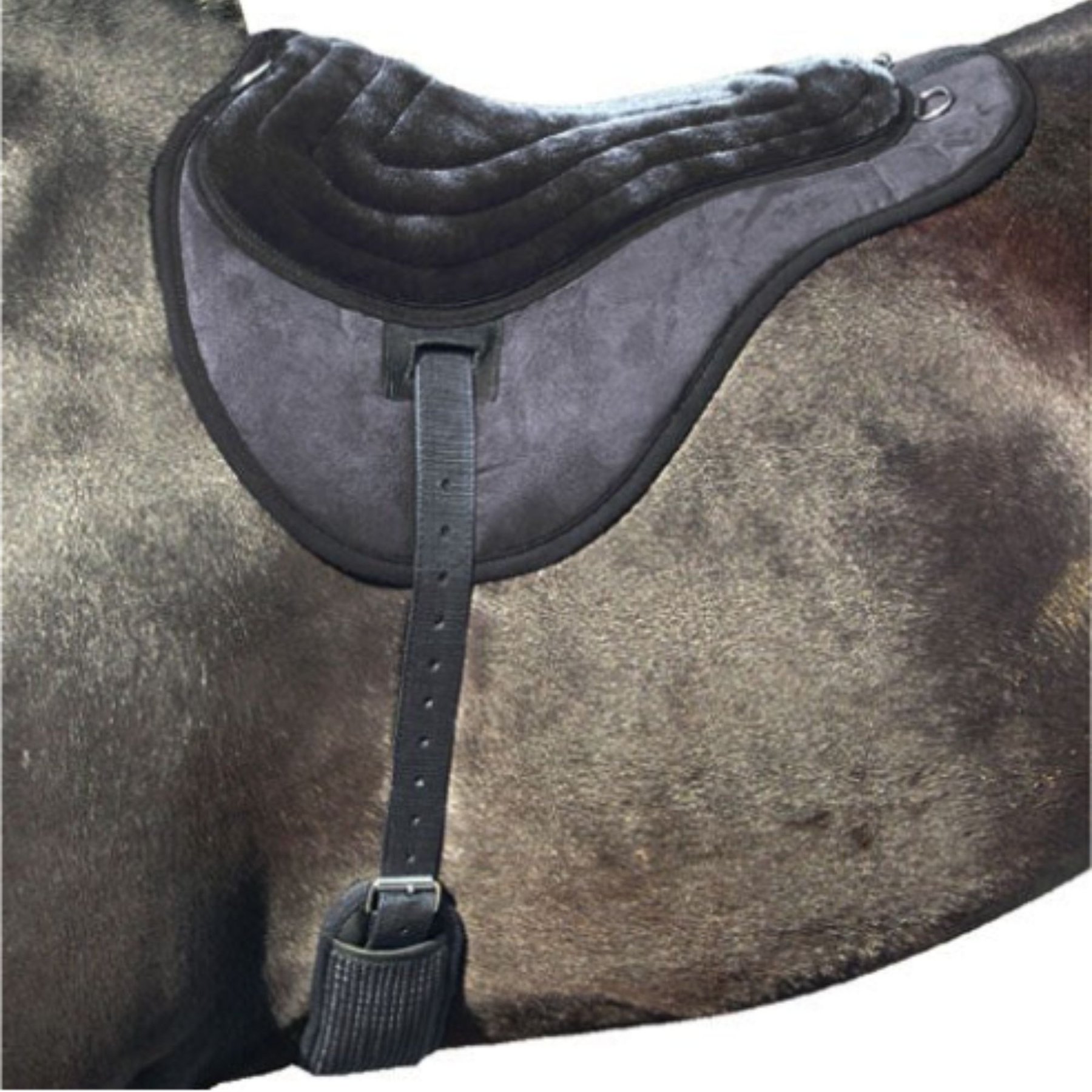 Best Friend Comfort Plus Non-Slip Bareback Horse Pad, Black