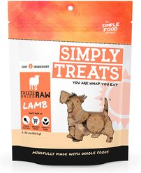 Simple Food Project Lamb Freeze-Dried Dog Treats, 3-oz