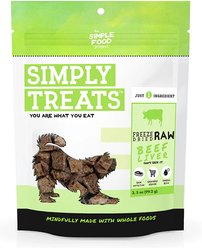 Simple Food Project Bison Liver Freeze-Dried Dog Treats, 3.5-oz