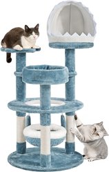 Yaheetech Ocean-Themed Multi-Level Cat Tree, 45.5-in