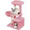 Show in main carousel: Yaheetech 34.5-in Plush Cover Cat Tree, Pink slide 2 of 12