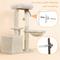 Show in main carousel: Yaheetech 34.5-in Plush Cover Cat Tree, Beige slide 7 of 12