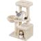 Show in main carousel: Yaheetech 34.5-in Plush Cover Cat Tree, Beige slide 2 of 12