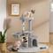 Show in main carousel: Yaheetech 34.5-in Plush Cover Cat Tree, Light Gray slide 1 of 12