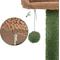 Show in main carousel: Yaheetech 54.5-in Cactus Cat Tree, Medium, Green & Brown slide 6 of 10