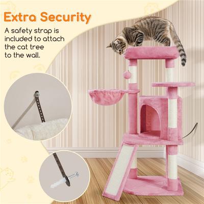 Show full view: Yaheetech Professional 42-in Cat Tree slide 5 of 11