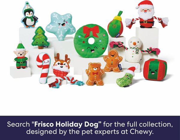 Show full view: Frisco Holiday Brr Basket Variety Pack Dog Toy, Medium, 7 count slide 6 of 10