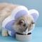 Show in main carousel: Happy & Polly Protective Recovery Cone Cat Collar, Purple, Large slide 3 of 10