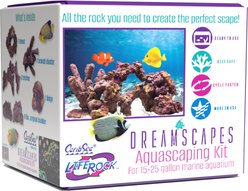 CaribSea LifeRock Dreamscapes Assortment Box Saltwater Aquarium Rock, Natural, 15 to 25-gal