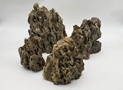 CaribSea Dragon Stone Peaks Aquarium Rock, 25-lb box, Natural