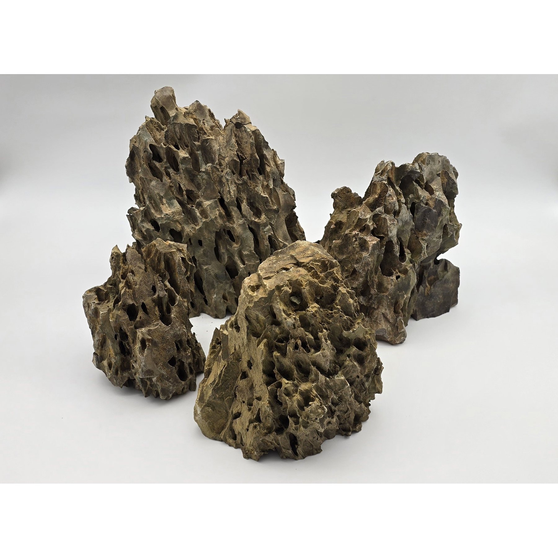 CaribSea Dragon Stone Peaks Aquarium Rock, 25-lb box, Natural