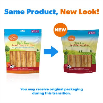 Show full view: Canine Naturals Hide Free 7-inch Beef Flavor Stick Dog Chew, 5 count slide 3 of 11