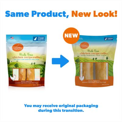 Show full view: Canine Naturals Hide Free Chicken Recipe Medium Dog Treats, 2 count slide 3 of 11