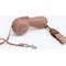 Show in main carousel: Maison FurRéal ChocoLéash Ultra Lightweight Retractable Dog Leash, Mocha Mousse, 9-ft long, 1.75-in wide slide 1 of 12
