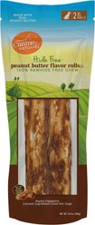Canine Naturals Hide Free Peanut Butter Flavor Roll Dog Chew Treat, X-Large