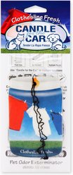 Pet Odor Exterminator Clothesline Fresh Car Hanger Dog, Cat & Small Pet Deodorizer, 0.25-oz bag