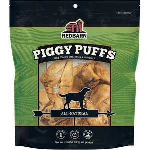 Redbarn Naturals Piggy Puffs Dog Treats, 1-lb bag
