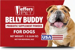 Jeffers Belly Buddy Probiotic Packets Digestive Aid Powder Supplement for Dogs, 30 count slide 2 of 2