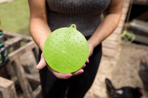 Show full view: My Favorite Chicken Powder Sulphur, Lime Hand Duster, Green slide 7 of 8