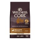 Wellness CORE Grain-Free Wild Game Duck, Lamb Meal, Boar & Rabbit Recipe Natural Dry Dog Food, 26-lb bag