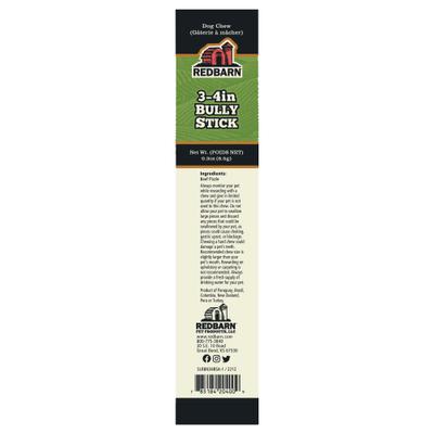 Show full view: Redbarn Naturals Bully Stick 3"-4" Dog Treat, 1 count slide 4 of 10