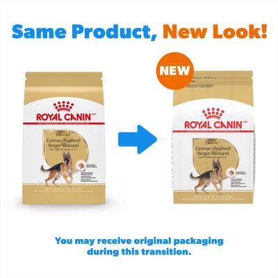 Show full view: Royal Canin Breed Health Nutrition German Shepherd Adult Dry Dog Food, 30-lb bag slide 3 of 13