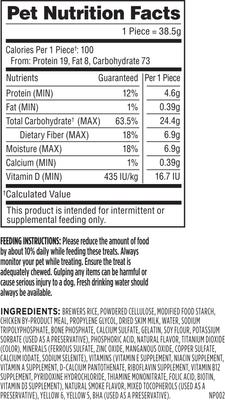Show full view: Milk-Bone Original Brushing Chews Large Chicken Flavor Daily Dental Dog Treats, 25 count slide 7 of 10