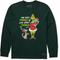 Show in main carousel: LIFE IS GOOD Christmas Men's The Best Things Grinch Long Sleeve Crusher Tee, Treeline Green, Small slide 1 of 2