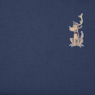 Show full view: LIFE IS GOOD Christmas Men's I'm a Dog Person Grinch Short Sleeve Crusher Tee, Darkest Blue, XX-Large slide 3 of 3