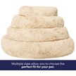 Show in main carousel: Frisco Long Faux Fur Donut Cat & Dog Bed, Sand, X-Large slide 6 of 9