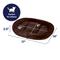 Show in main carousel: Frisco Self-Warming Bolster Kitten Bed, Brown slide 2 of 8