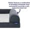 Show in main carousel: Frisco Faux Felt Orthopedic Sofa Dog & Cat Bed with Removable Cover, Gray, XX-Large slide 5 of 9
