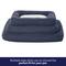Show in main carousel: Frisco Faux Felt Orthopedic Bolster Dog & Cat Bed with Removable Cover, Gray, Medium slide 8 of 11