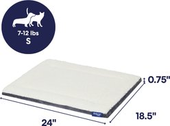 Frisco Self-Warming Reversible Cat & Dog Mat, Gray, 24" slide 2 of 9