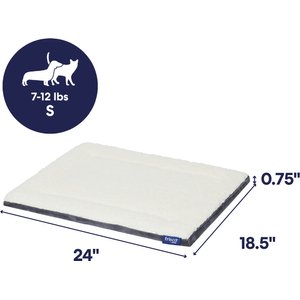 Frisco Self-Warming Reversible Cat & Dog Mat, Gray, 24"