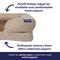 Show in main carousel: Frisco Plush Orthopedic Front Bolster Cat & Dog Bed w/Removable Cover, Beige, Small slide 5 of 10