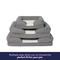 Show in main carousel: Frisco Plush Orthopedic Front Bolster Cat & Dog Bed w/Removable Cover, Gray, Medium slide 7 of 10