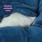 Show in main carousel: Frisco Velvet Round Bolster Dog Bed w/Removable Cover, Blue, X-Large slide 6 of 10