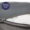 Show in main carousel: Frisco Orthopedic Pillow Cat & Dog Bed with Removable Cover, Gray, Large slide 5 of 9