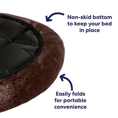Frisco Self-Warming Bolster Kitten Bed