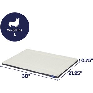 Frisco Self-Warming Reversible Cat & Dog Mat, Gray, 30"