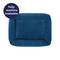 Show in main carousel: Frisco Velvet Quilted Bolster Cat & Dog Bed, Blue, Medium slide 6 of 10