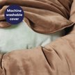 Show in main carousel: Frisco Velvet Round Bolster Dog Bed w/Removable Cover, Beige, X-Large slide 5 of 9