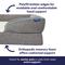 Show in main carousel: Frisco Plush Orthopedic Front Bolster Cat & Dog Bed w/Removable Cover, Gray, Medium slide 5 of 10