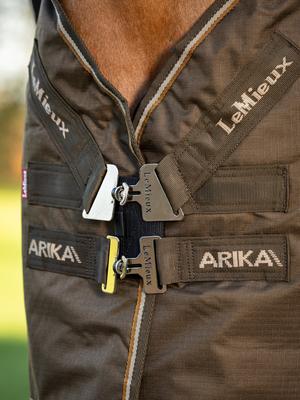 Show full view: LeMieux Arika Ripstop 200g Horse Turnout Blanket, Alpine, 72-in slide 2 of 4