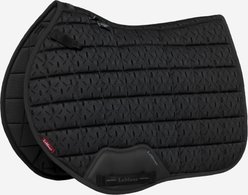LeMieux 3D Mesh Self-Cool Eurojump Square Horse Saddle Pad, Black, Small/Medium