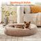 Show in main carousel: Invenho Dog & Cat Bed with Washable Removable Cover, Beige, 30 x 30 x 8-in slide 3 of 8