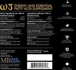 Mad Barn W-3 Oil DHA-Enriched Fat Source of Omega-3s Horse Supplement, 5-l box slide 2 of 3